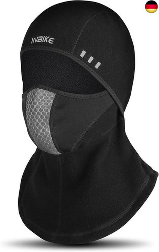 INBIKE Sturmhaube Motorrad Fahrrad Sturmmaske Winter Ski Vollmaske Halbmaske
